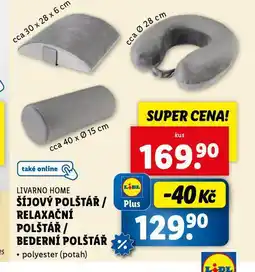 Lidl Šíjový polštář nabídka