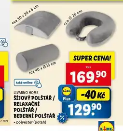 Lidl Relaxační polštář nabídka
