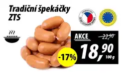 ZEMAN Tradiční špekáčky ZTS nabídka