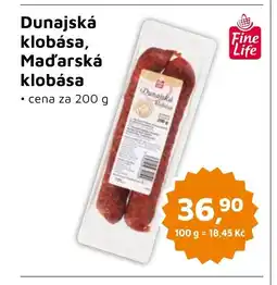 Můjobchod Dunajská klobása, Maďarská klobása nabídka