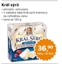 Můjobchod Král sýrů nabídka