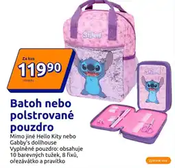 Action Batoh nebo polstrované pouzdro nabídka