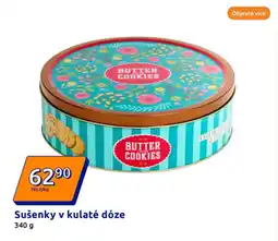 Action Sušenky v kulaté dóze nabídka