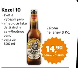 Můjobchod Kozel 10 nabídka