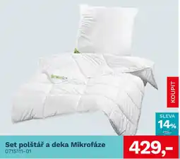 Asko Set polštář a deka Mikrofáze nabídka