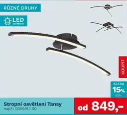 Asko Stropní osvětlení Tansy nabídka