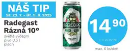 RADEGAST Rázná 10°