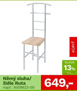 Asko Němý sluha/ židle Ruta nabídka