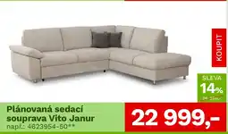Asko Plánovaná sedací souprava Vito Janur nabídka