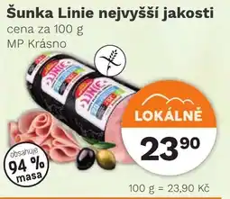 Konzum Šunka linie nejvyšší jakosti nabídka