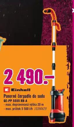 Hornbach Ponorné čerpadlo do sudu nabídka