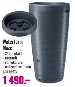 Hornbach Waterform maze nabídka