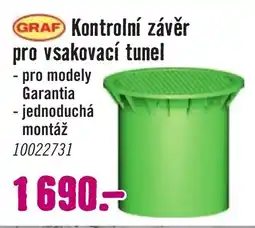 Hornbach Kontrolní závěr pro vsakovací tunel nabídka