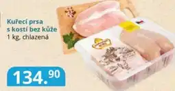 Potraviny CZ Kuřecí prsa s kostí bez kůže nabídka