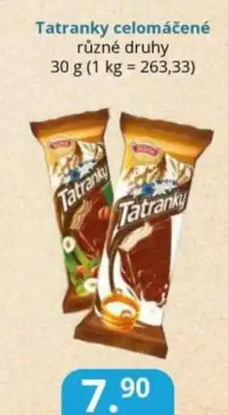 Potraviny CZ Tatranky celomáčené nabídka
