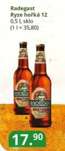 Potraviny CZ Radegast Ryze hořká 12 nabídka