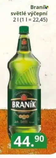 Potraviny CZ Braník světlé výčepní nabídka