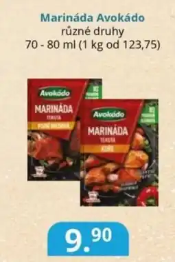 Potraviny CZ Marináda Avokádo různé druhy nabídka