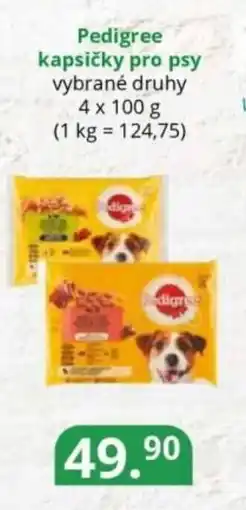 Potraviny CZ Pedigree kapsičky pro psy nabídka