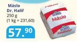 Potraviny CZ Máslo Dr. Halíř nabídka
