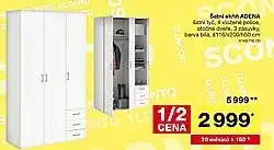 Sconto Šatní skříň ADENA nabídka