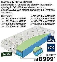 Sconto Matrace IMPERIA SENIOR nabídka