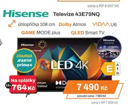 Expert Hisense Televize 43E79NQ nabídka
