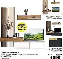 Sconto Obývací stěna ANIKA nabídka