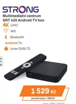 Expert STRONG Multimediální centrum SRT 420 Android TV box nabídka