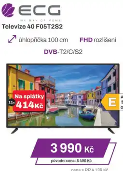 Expert ECG Televize 40 F05T2S2 nabídka