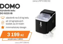 Expert DOMO Výrobník ledu DO 9220 IB nabídka
