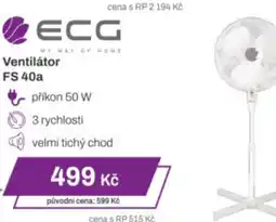 Expert ECG Ventilátor nabídka