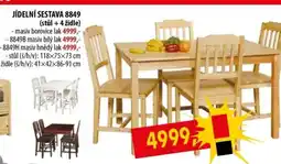 IDEA nábytek JÍDELNÍ SESTAVA 8849 nabídka