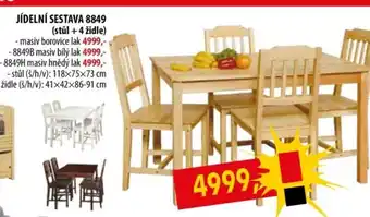 IDEA nábytek JÍDELNÍ SESTAVA 8849 nabídka