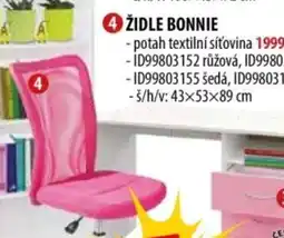 IDEA nábytek 4 ŽIDLE BONNIE nabídka