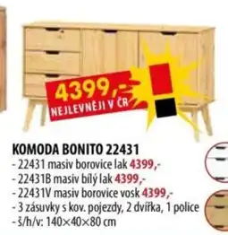 IDEA nábytek KOMODA BONITO 22431 -22431 nabídka
