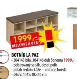 IDEA nábytek BOTNÍK LA PAZ nabídka