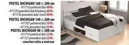 IDEA nábytek POSTEL MICHIGAN nabídka