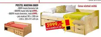 IDEA nábytek POSTEL MAXIMA 8809 nabídka