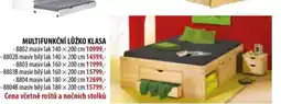 IDEA nábytek MULTIFUNKČNÍ LŮŽKO KLASA nabídka