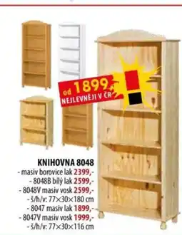 IDEA nábytek KNIHOVNA 8048 nabídka