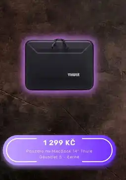 istyle Pouzdro na MacBook 14" Thule Gauntlet 5 - černé nabídka