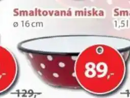 Kitos Smaltovaná miska nabídka