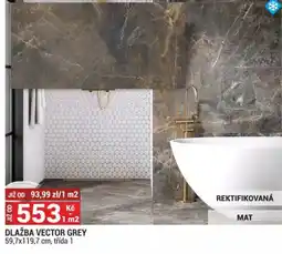 Merkury Market DLAŽBA VECTOR GREY nabídka