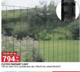 Merkury Market PLETIVO PANTANET LIGHT nabídka