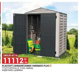 Merkury Market PLASTOVÝ ZAHRADNÍ DOMEK YARDMATE PLUS nabídka