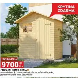 Merkury Market ZAHRADNÍ DOMEK CYNIA✪ nabídka
