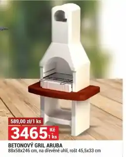 Merkury Market BETONOVÝ GRIL ARUBA nabídka