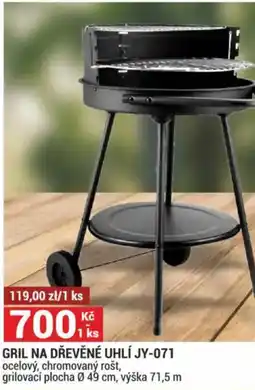 Merkury Market GRIL NA DŘEVĚNÉ UHLÍ JY-071 nabídka