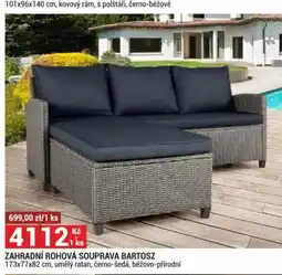Merkury Market ZAHRADNÍ ROHOVÁ SOUPRAVA BARTOSZ nabídka